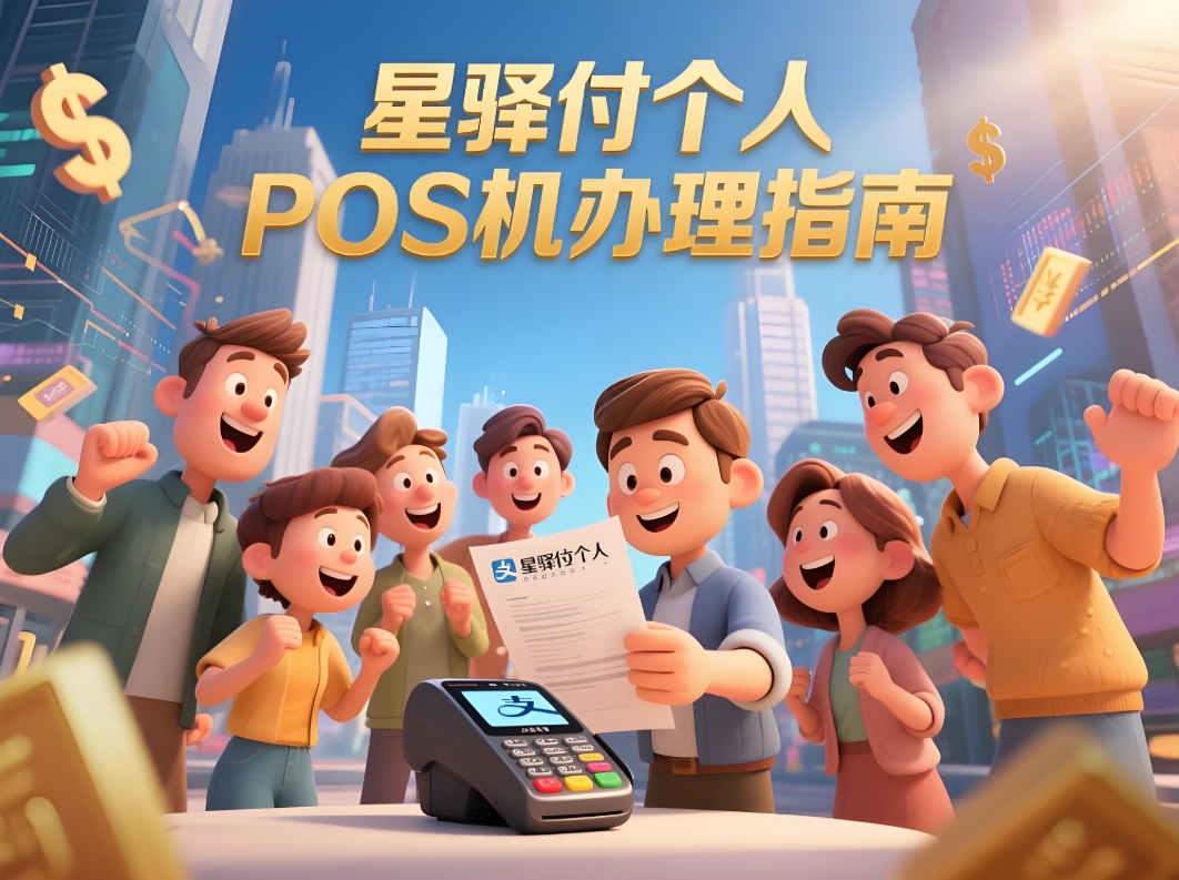 个人POS机办理指南：星驿付POS机三步轻松搞定，安全又便捷